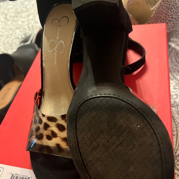 Jessica Simpson Animal Print Heels - Picture 2 of 3
